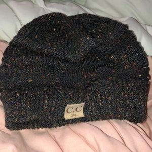 C.C ponytail Beanie(worn once )